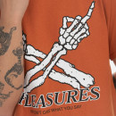 Koszulka męska PLEASURES Don't Care T-shirt P23SP051-ORANGE