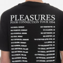 Koszulka męska PLEASURES Poop Connection T-shirt P23SP058-BLACK