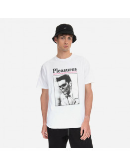 Koszulka męska PLEASURES Dead T-shirt P23SP056-WHITE