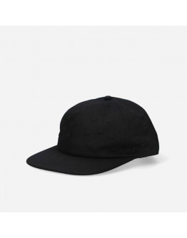 Czapka PLEASURES Eyelet Snapback P23SP071-BLACK