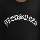 Koszulka męska PLEASURES Old Logo T-shirt P23SP063-BLACK