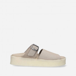 Klapki damskie Clarks Originals Crepe Slide Sand Suede 26172568