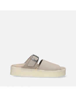 Klapki damskie Clarks Originals Crepe Slide Sand Suede 26172568