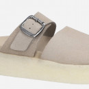 Klapki damskie Clarks Originals Crepe Slide Sand Suede 26172568