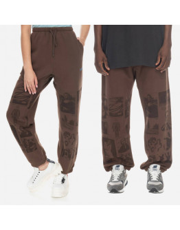 Spodnie PLEASURES Choices Sweatpant P23SP041-BROWN