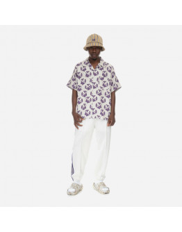 Koszula męska Needles S/S One-Up Shirt MR240 OFF WHITE