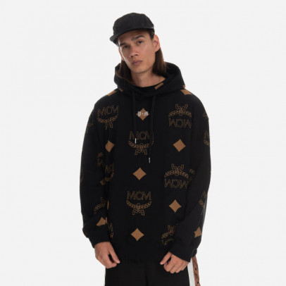 Bluza męska PHENOMENON x MCM Big Visetos Hoodie MHADSJP01BK