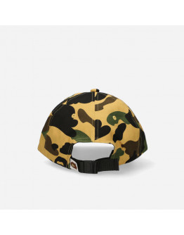 Czapka A Bathing Ape 1ST Camo Panel Cap 001CPI801009M YELLOW