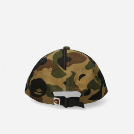 Czapka A Bathing Ape 1ST Camo Panel Cap 001CPI801009M GREEN