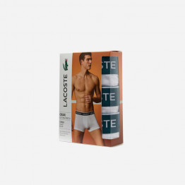 Bokserki męskie Lacoste Underwear Casual Trunks 3-Pack 5H3389 001