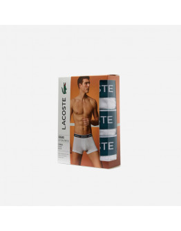 Bokserki męskie Lacoste Underwear Casual Trunks 3-Pack 5H3389 001