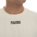 Koszulka męska PLEASURES Tainted Contrast Heavyweight Shirt P23SP027-WHITE