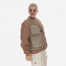 Kamizelka męska PLEASURES Beagle Hunting Vest P23SP017-KHAKI