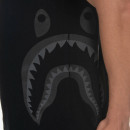 Koszulka męska A Bathing Ape Side Shark Tee 001TEI701009M BLACK