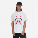 Koszulka męska A Bathing Ape Color Camo Shark Tee 001TEI801016M WHXNY