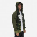 Bluza męska A Bathing Ape Color Camo Relaed Ful Zip Hoodie 001ZPI801008M GREEN