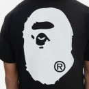 Koszulka męska A Bathing Ape Bape Logo One Point Tee 001TEI801072M BLACK