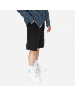 Szorty męskie Carhartt WIP Single Knee Short I031504 BLACK GARMENT DYED