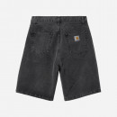 Szoty męskie Carhartt WIP Landon Short I030469 BLACK HEAVY STONE