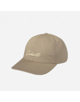 Czapka Carhartt WIP Delray Cap I031638 WALL/CITRON