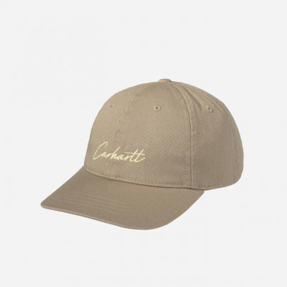 Czapka Carhartt WIP Delray Cap I031638 WALL/CITRON