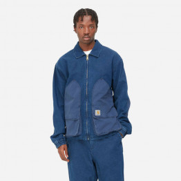 Kurtka męska Carhartt WIP Alma Jacket I031930 BLUE STONE WASHED