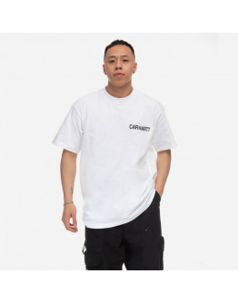 Koszulka męska Carhartt WIP S/S Fold-In T-Shirt I031781 WHITE