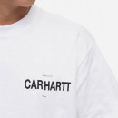 Koszulka męska Carhartt WIP S/S Fold-In T-Shirt I031781 WHITE