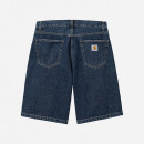 Szorty męskie Carhartt WIP Newel Short I030469 BLUE STONE WASHED