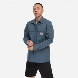 Koszula męska Carhartt WIP L/S Master Shirt I027579 STORM BLUE