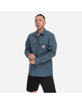 Koszula męska Carhartt WIP L/S Master Shirt I027579 STORM BLUE