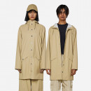 Kurtka Rains Essential Long Jacket 12020 SAND