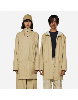 Kurtka Rains Essential Long Jacket 12020 SAND