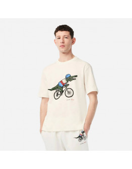 Koszulka męska Lacoste x Netflix T-shirts TH8462 TIS