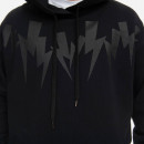 Bluza męska Neil Barrett Jumbled Bolt Hoodie PBJS153-U517S 0101