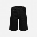 Szorty męskie Evisu Samurai & Seawave Embroidery Denim Short 2ESHTM3DS172XXCS BLACK