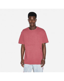 Koszulka męska KSUBI 4 x 4 Biggie SS Tee Oxblood MSP23TE023 RED