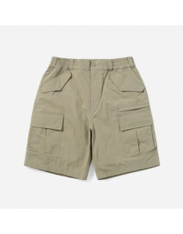 Szorty męskie thisisneverthat Nylon Ripstop Cargo Short TN231DSORS01 KHAKI