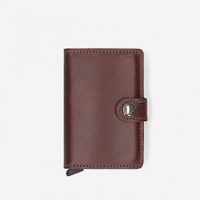 Portfel Secrid Miniwallet Original M-Dark Brown