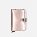 Portfel Secrid Miniwallet Metallic MMe-Champagne-Brown