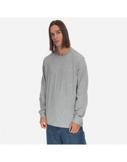 Koszulka męska Carhartt WIP Longsleeve Base I026265 GREY HEATHER/BLACK