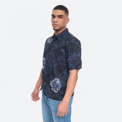 Koszula męska Norse Projects Carsten Flower Print N40-0517 7169