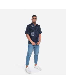 Koszula męska Norse Projects Carsten Flower Print N40-0517 7169