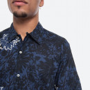 Koszula męska Norse Projects Carsten Flower Print N40-0517 7169