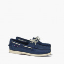 Mokasyny Sebago Docksides Portland Nubuck 7000GA0 Blue Navy