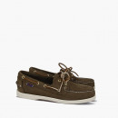 Mokasyny Sebago Docksides Portland NubuC 7000GA0 DK BROWN