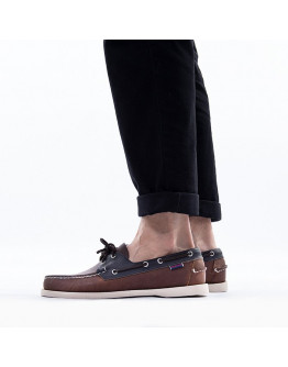 Mokasyny Sebago Mapple 7002T60 COGNAC - BLUE NAVY