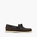 Mokasyny Sebago Mapple 7002T60 COGNAC - BLUE NAVY