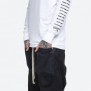 Koszulka Rick Owens DRKSHDW Longsleeve Level Tee DU20F1260 RNEP4 CHALK WHITE/BLACK