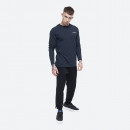 Koszulka męska Wood Wood Peter Longsleeve 12045402-2491 NAVY